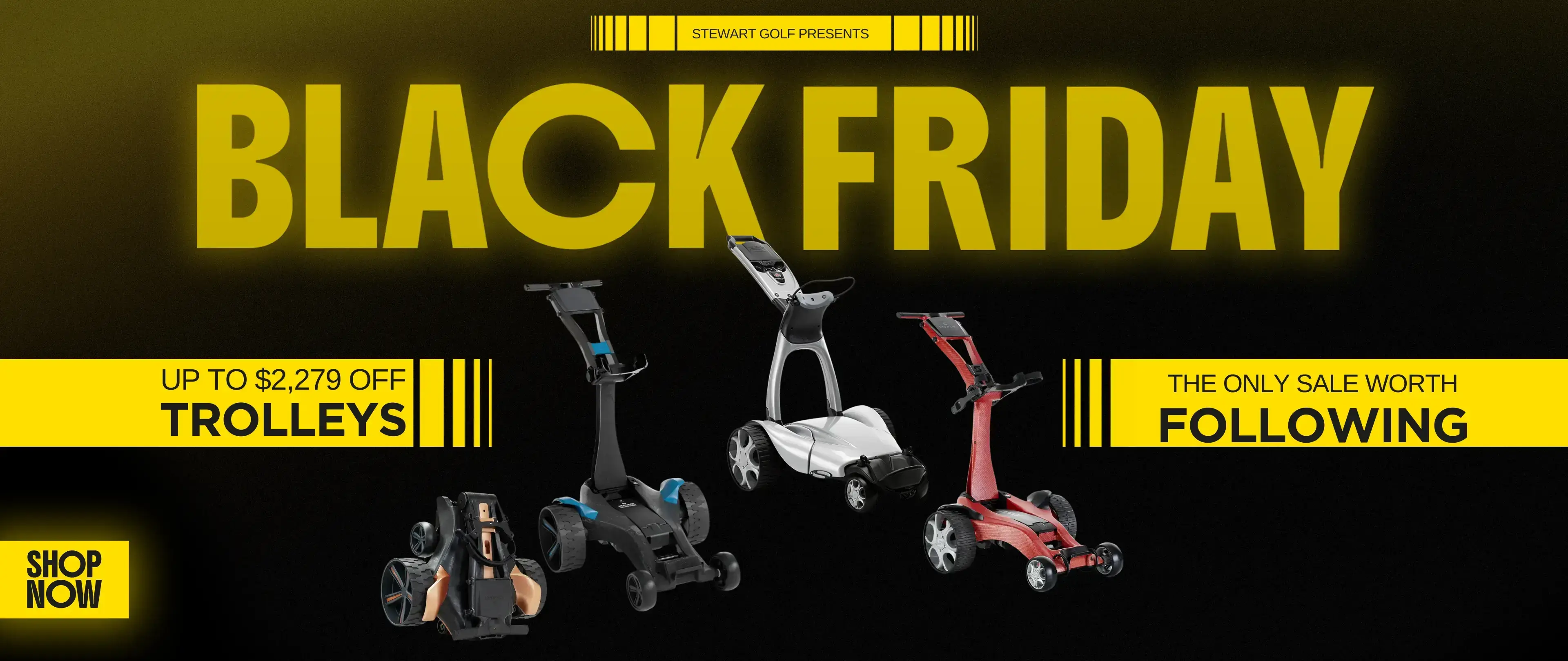 Stewart Golf Australia Black Friday Hero