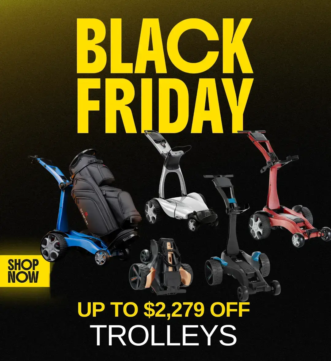 Stewart Golf Australia Black Friday Home Hero