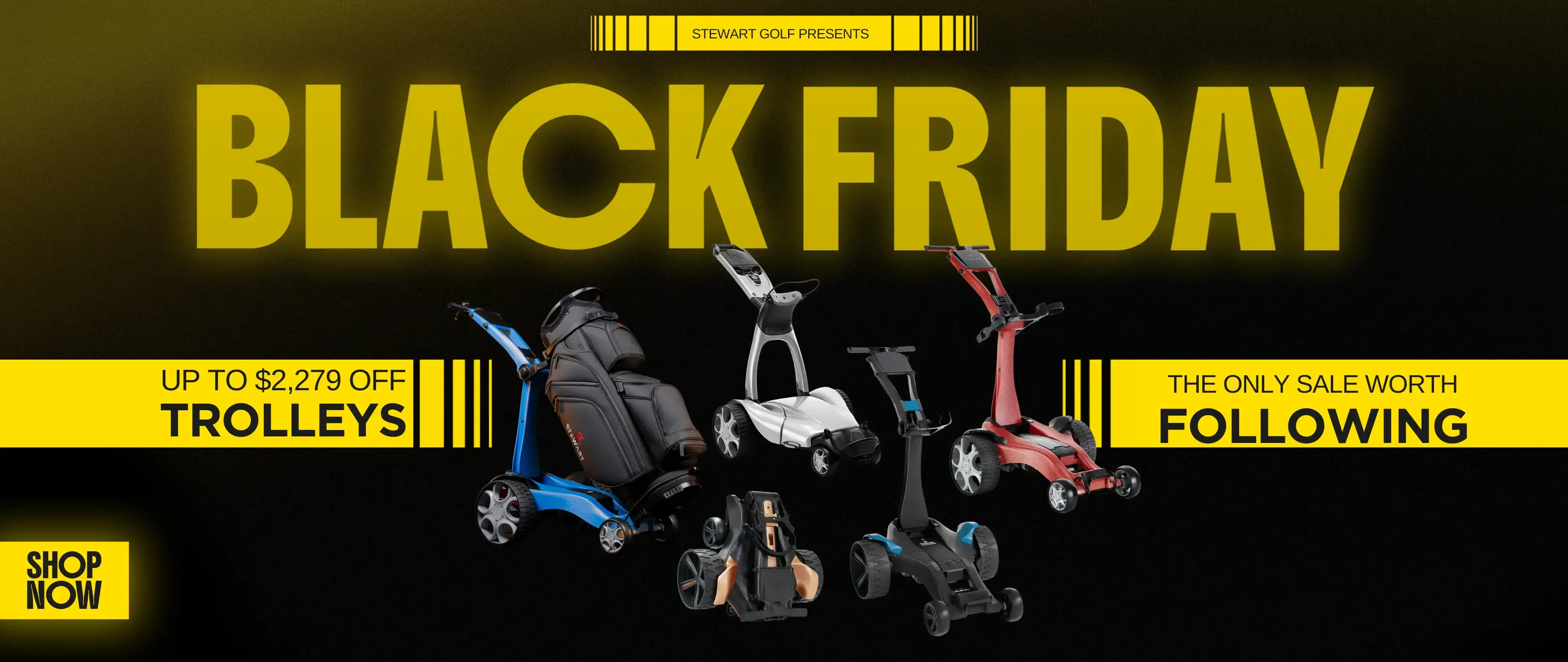 Stewart Golf Australia Black Friday Home Hero